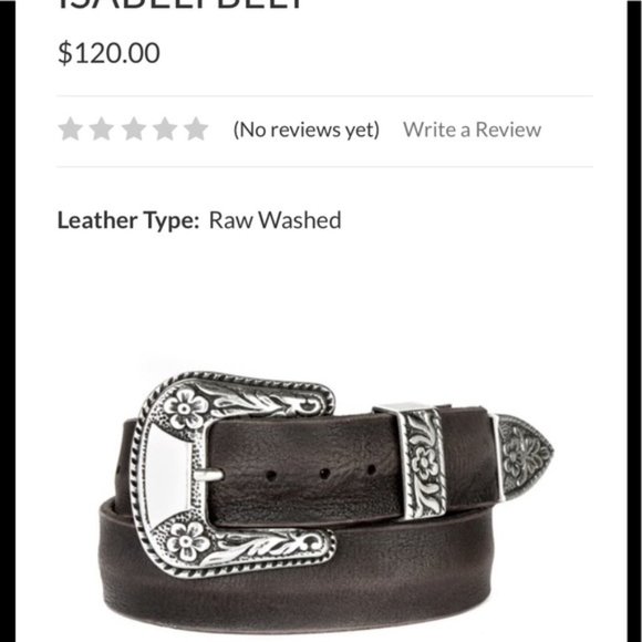 Brave Leather \'Isabeli belt\'